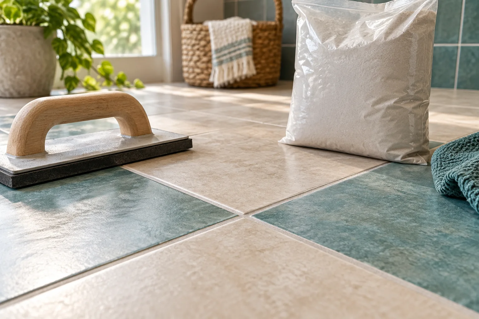 Estimate grout from joint geometry