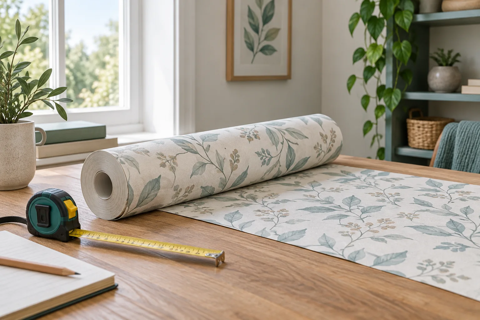Wallpaper rolls: calculate drops and pattern repeat