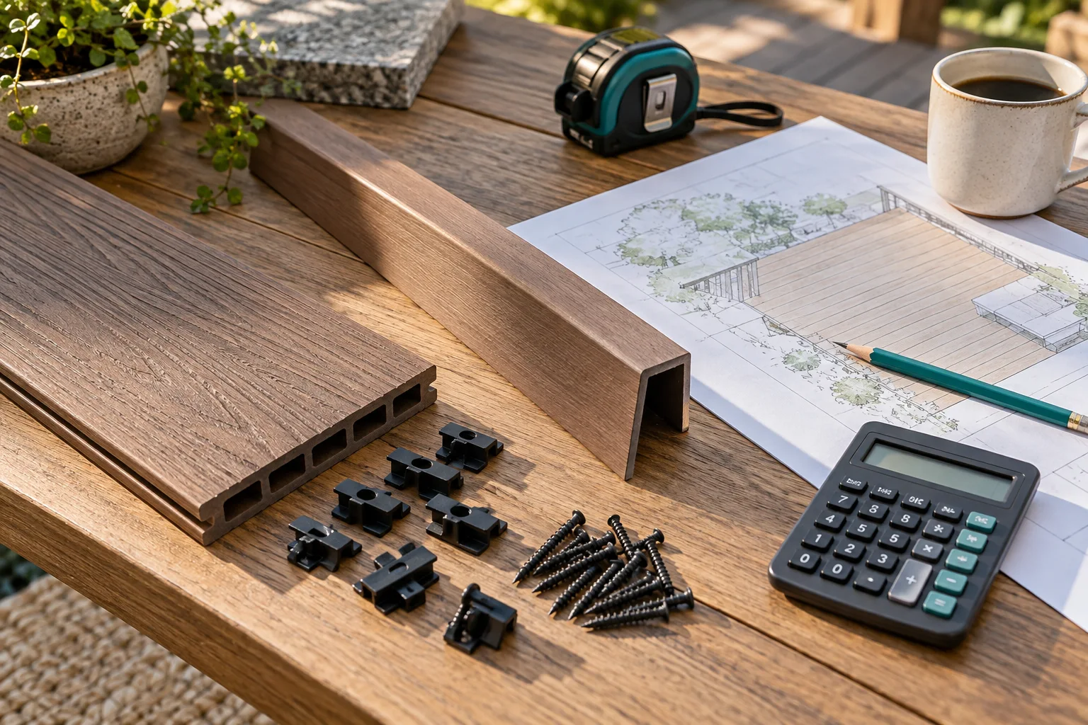 Decking costs: boards are only one line item