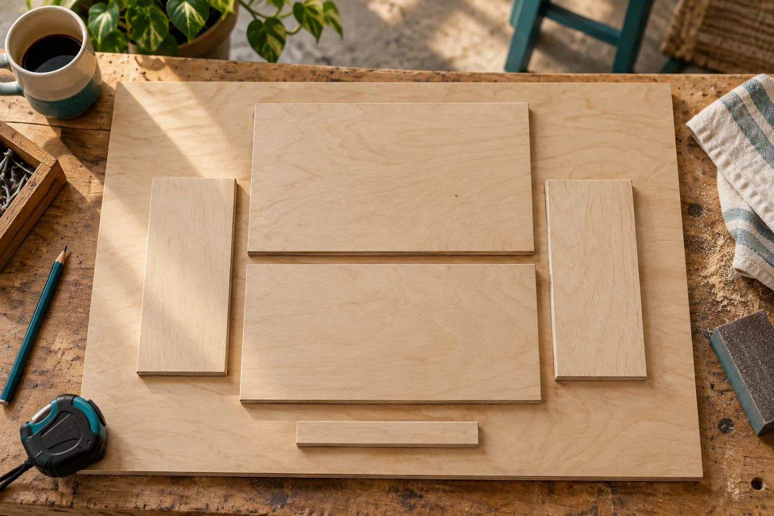 Reduce plywood waste with smarter nesting